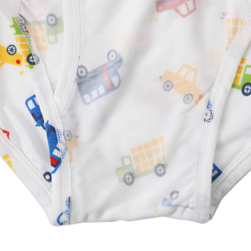 Aimer Kids love children angel pants MODAL printed boy mid-waist briefs