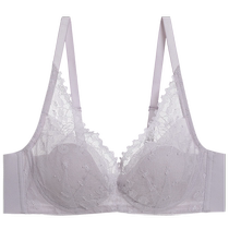 (Live Broadcast Today’s Flash Sale) Admiration Underwear Women’s Large Breasts Show Small Thin Breathable Hole Bra AM117801