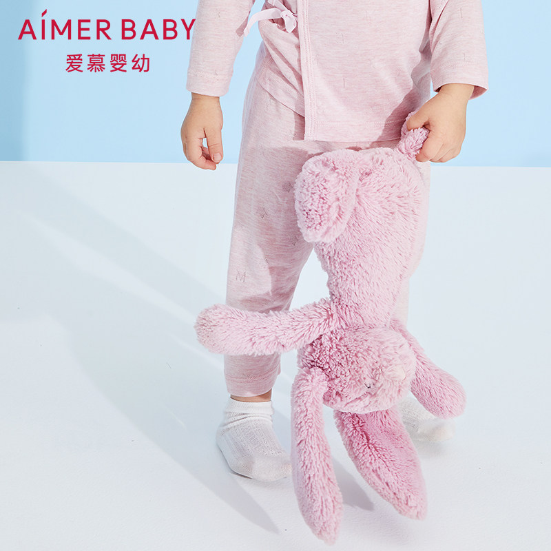 AIMER baby plant cool baby girl young baby fart pyjamas AB1422581