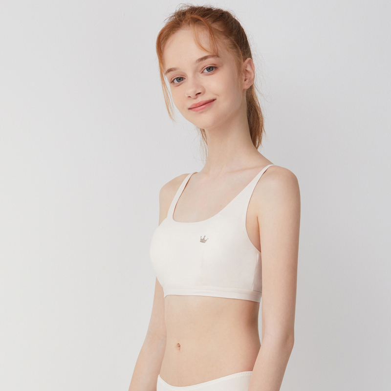 Aimer Junior loves young warm wheat fragrant girl second-stage short vest AJ1156232