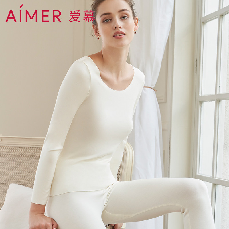 (Direct Podcast Benefit Price) AIMER S&T Antibacterial Fever Coat Women Milk AM723292 Hop