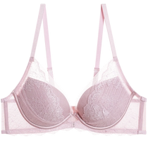 Admiration Fantasy Garden Underwear Womens Small Breast Gathered Medium Thick Molded Cup Breathable Hidden Hole Bra AM118871