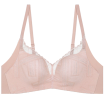 Admiration underwear for women without steel rings small breasts gathered sexy lace hidden holes breathable medium-thick bra AM177222