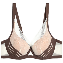 Aimu·CHUANG lightweight underwear high-end female big breasts showing small water bag mold cup bra CA110971
