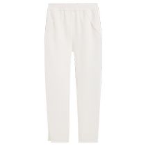 Aimu Sports Zen Rou V Spring and Autumn Casual Outerwear Slit Solid Color Straight Trousers AS153R72