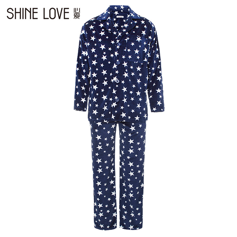 Pyjama pour homme SHINELOVE   en Polyester Polyester  à manches longues - Ref 3002257 Image 2