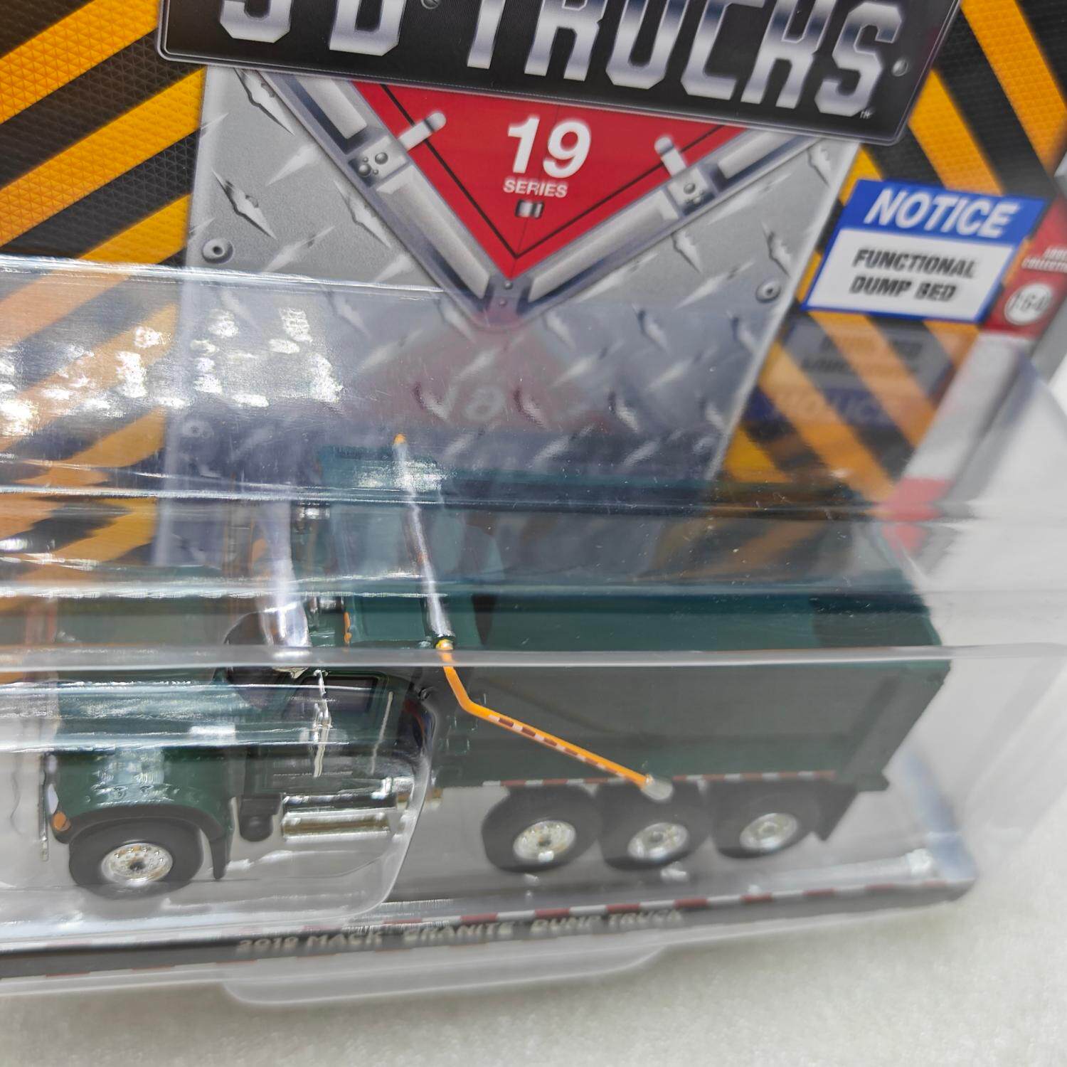 Green Light 1:64 2019 Mack Granite Dump Truck - NYC Department of