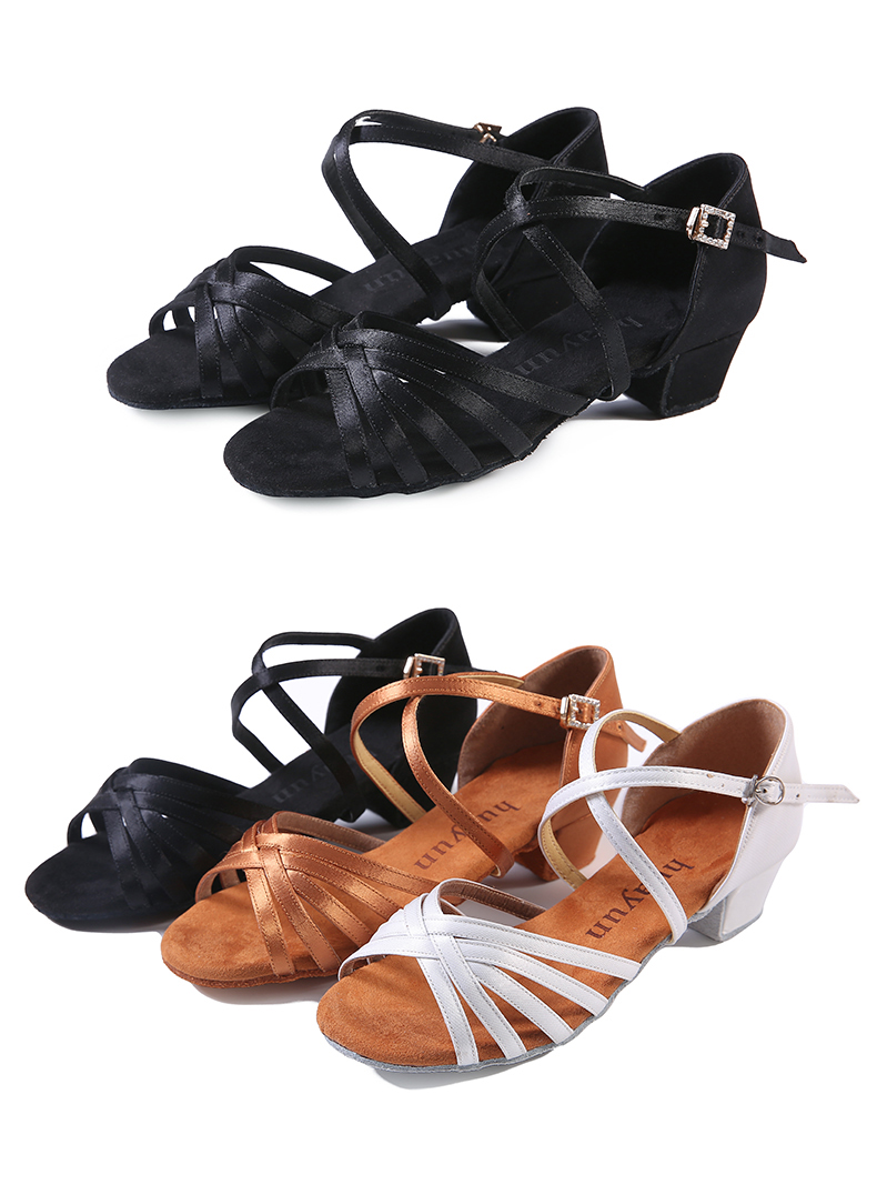 Chaussures de danse latino en satin - Ref 3448104 Image 41