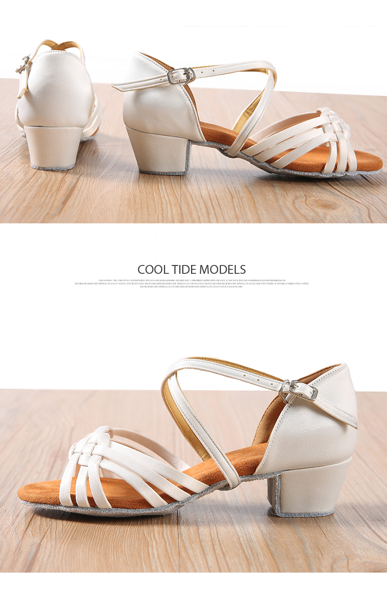 Chaussures de danse latino en satin - Ref 3448104 Image 20