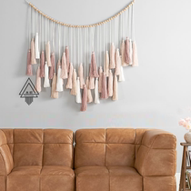 Wood Beads Color Streaming Sutian Garden Sensual Wall Accessories Sofa restaurant Curtains Minutia Room Beams Soft-mounted Partition Decorative Tapestries
