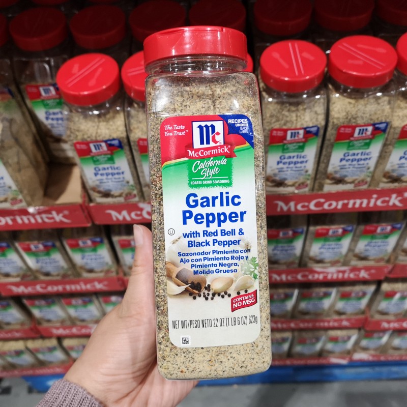 Shanghai Costco America to taste good US McCormick California Pepper Garlic Flavor Seasonings 623g Steak Barbecue