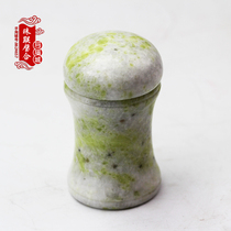 Natural Xiuyan Jade toothpick tube home living room simple toothpick box home dining table ornaments
