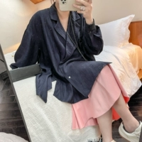 Весенняя сексуальная рубашка, делается под заказ, 2021 года, оверсайз, по фигуре