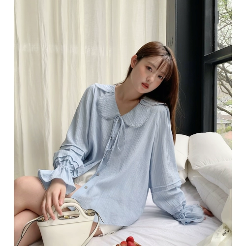 Летняя шифоновая рубашка, городской стиль, большой размер