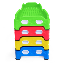 Kindergarten early education center parent-child Garden children tasteless plastic stacked bed nap special bed storage simple and convenient