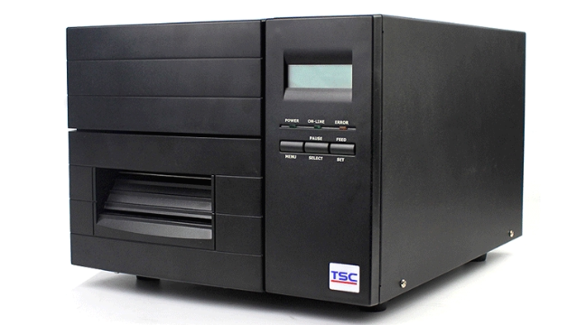 TSC-TTP-244M Industrial machine label barcode self - adhesive thermal carbon belt clothing tag tag water wash silver