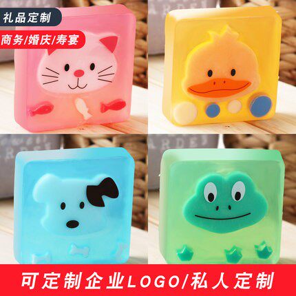 Cartoon Handmade Soap Flowers Children Students Day Party Wedding Companion Gift small active gift Practical giveaway
