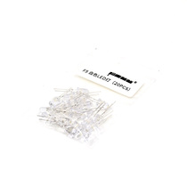 LED lamp bead LED F5 straight plug White maker education Electronic Production Promotion