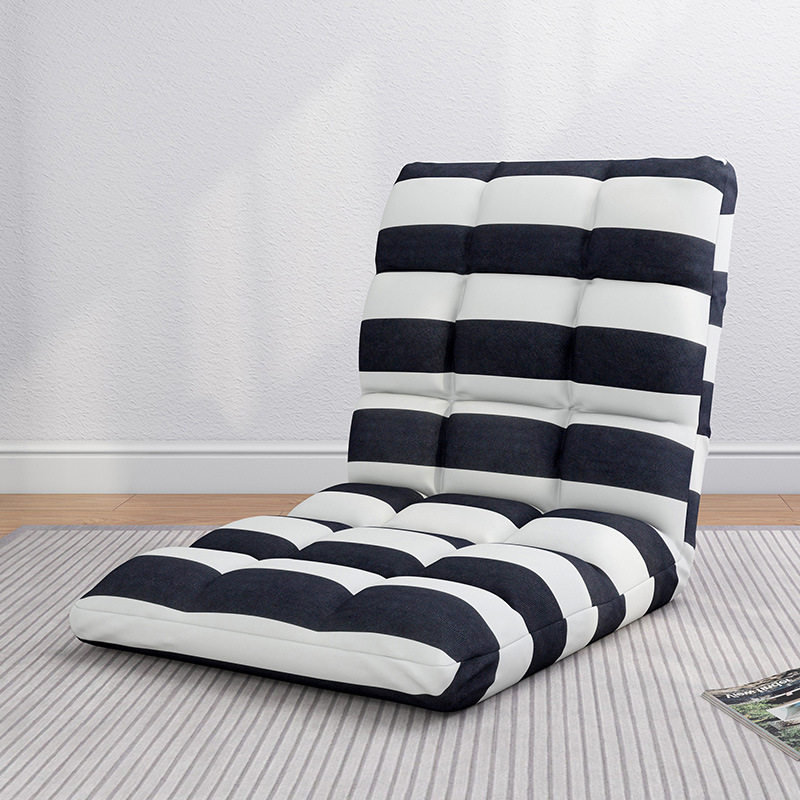 52x55x56cm single Japanese-style bay window tatami bed floor folding adjustment lazy small sofa back chair