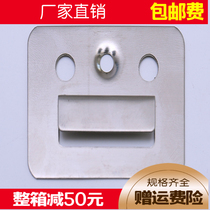 Thickened integrated wall panel snap bamboo wood fiberboard Stainless steel card PVC stone plastic wall panel Stainless steel universal