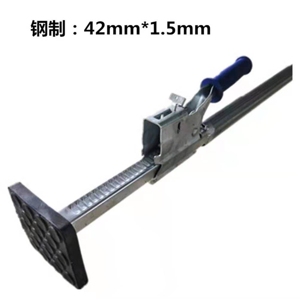 Refrigerated truck container compartment wagons top bar for continuous elongation press-to-press-style brace bar jack bar jack bar 