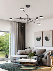 Scandinavian Normcore Living Room, Post-Modern American Lighting Fixtures, Creative Designer Lighting Fixtures, Creative and Personalized Dining Room and Bedroom Lighting