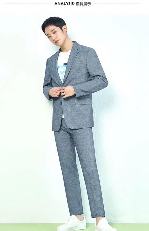 Mind Bridge Men's Spring/Summer Korean Style Fashionable and Handsome Versatile Thin Casual Pants Men's Pants Mtpt3101