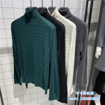 IM DAVID mens autumn and winter Korean fashion casual all-match turtleneck sweater bottoming shirt DQKT7101-498