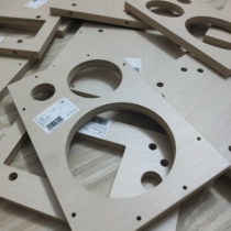SONY MD speaker custom-made solid wood board can be self-assembled with openings and dust holes designed