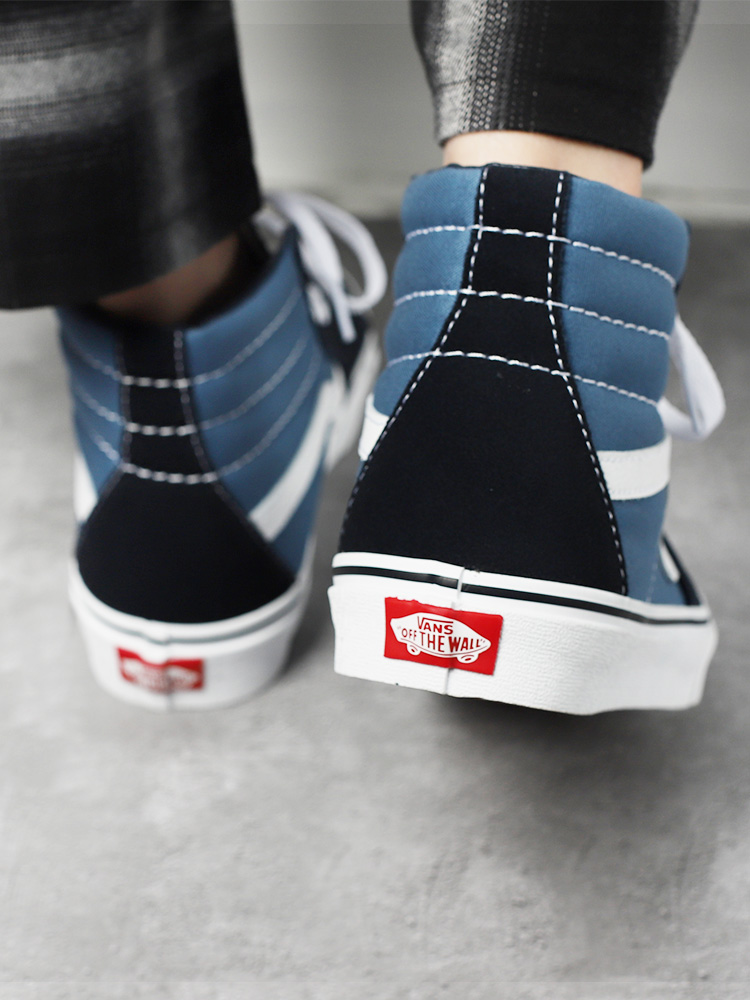 Купить VANS SK8-HI высокий классика синие мужской и женщины случайный холст  обувь скейтборд обувной VN000D5INVY в интернет-магазине с Таобао (Taobao)  из Китая, низкие цены | Nazya.com vans h