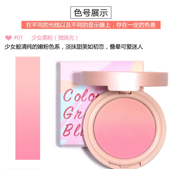 Yêu các sản phẩm trong nước. Orange Judydoll Dream Gradient Blush Peach Sunset Vàng Cam Rouge Màu trắng tự nhiên