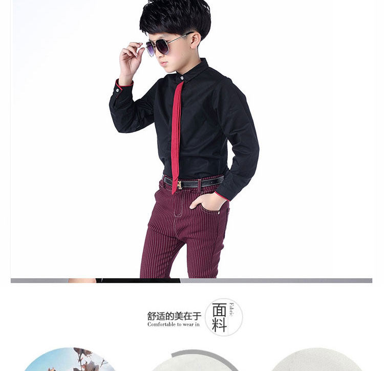 Chemise garcon à manche longue - Ref 2073469 Image 102