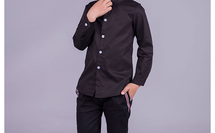 Chemise garcon à manche longue - Ref 2073469 Image 34