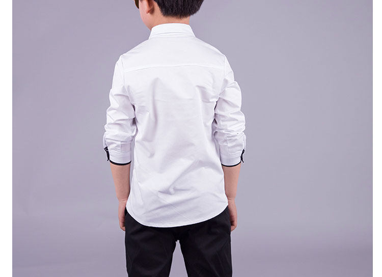 Chemise garcon à manche longue - Ref 2073469 Image 77