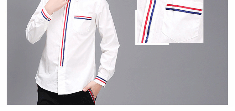 Chemise garcon à manche longue - Ref 2074252 Image 31