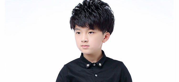 Chemise garcon à manche longue - Ref 2074754 Image 30