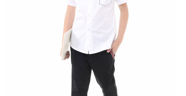 Chemise garcon à manche longue - Ref 2074252 Image 50