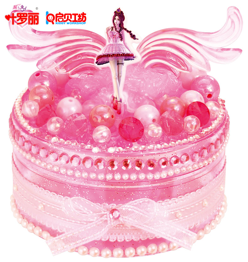 Hội thảo Kaibei Ye Luoli trẻ em DIY handmade sáng tạo dán trang sức mỹ phẩm túi đồ chơi cô gái quà tặng đồ chơi trí tuệ