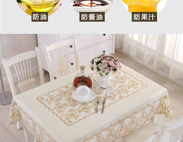 Khăn trải bàn chống thấm nước chống bỏng dầu bàn cà phê dùng một lần mat nhựa PVC Khăn trải bàn hình chữ nhật bàn cà phê vải nhà ăn khăn trải bàn khăn trải bàn hội nghị đẹp