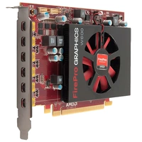 AMD Экран FirePro W600 6 Экран 6 -экрана фьюжн сшивания графики Профессиональная графическая карта 2 ГБ