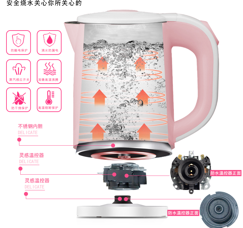 ấm siêu tốc giá rẻ Du lịch ấm đun nước nhỏ cầm tay ấm đun nước nhỏ - ấm đun nước điện siêu đun nước