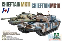Sanhua Takom 5006 1 72 Modern British Chief Mk 10 Mk 11 main battle tanks totaling 2 units