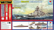 PONTOS 65701 1 700 German Navy Battleship Bismarck 1941 luxury edition