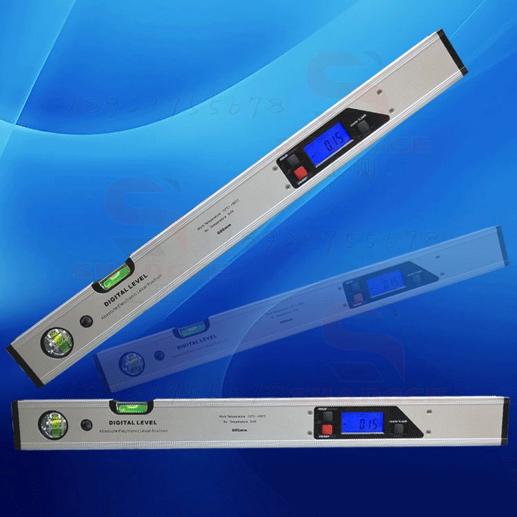 Digital level ruler ANGLE meter angle ruler Electronic slope meter 400MM600MM high precision angle ruler level meter