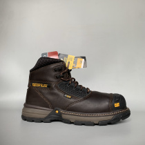 43 44 45 46 lightweight steel toe first layer cowhide shock-absorbing anti-slip mid-top foreign trade outdoor workwear mens boots and shoes