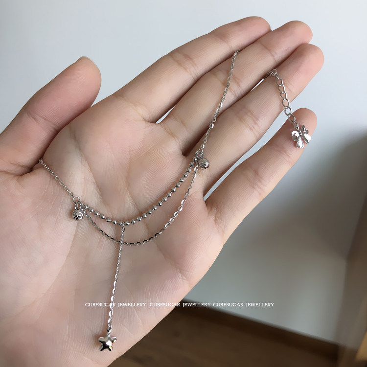 Chaine de cheville Femme OTHER   en Argenterie - Ref 3101800 Image 4