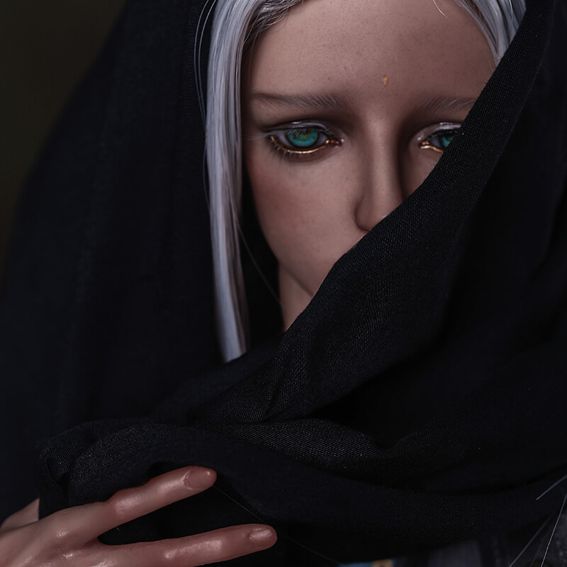 Gray skin White skin Naked baby white skin full set of spot star cream DollZone DZ 68 uncle body