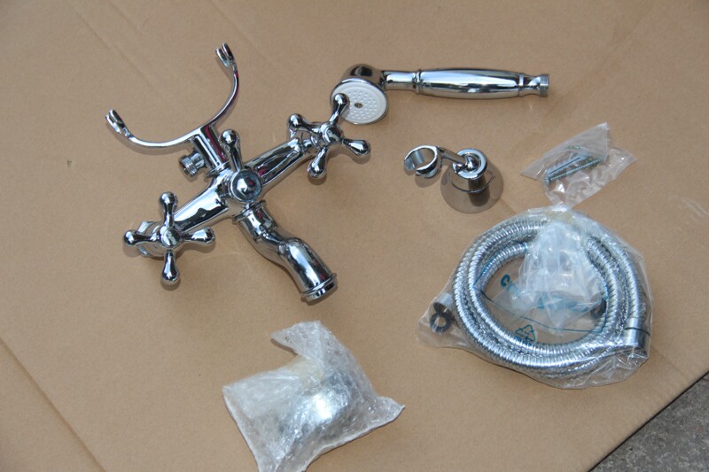 Italy manufactures imported bathtub tap cold and hot copper shower faucet European - style shower faucet