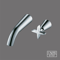 Casio German spool hot and cold hidden basin faucet into the wall basin washbasin hidden faucet