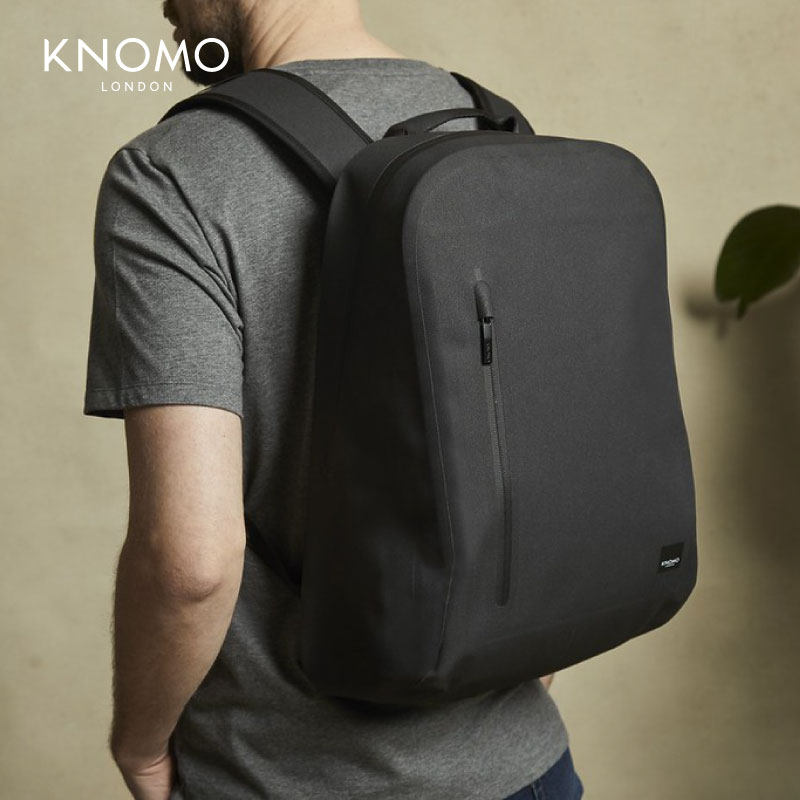 Inglén KNOMO computer bag applicable 14-inch notebook anti-splash water double shoulder bag travel Bag Tide Card Fashion